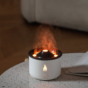 Volcanic Essential Oil Aroma Diffuser Ultrasonic Air Humidifier, Model: Monochrome(US Plug)