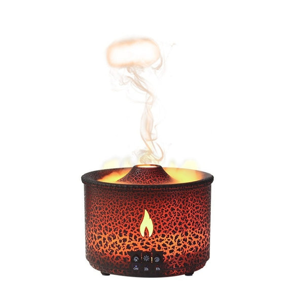 Volcanic Essential Oil Aroma Diffuser Ultrasonic Air Humidifier, Model: Full Split Remote Control(UK Plug)
