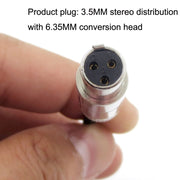 1.2m For K240 / K141 / K271 / K702 / Q701 / K712 Headphone Cable Mini Cartoon Head Upgrade Line(Black)