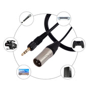 For Sony D11 / D21 / P03B Wireless Bee Microphone Pocket Camera Connection Cable, Length: 60cm(Black)