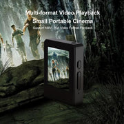 MP3 Music Player Bluetooth 5.0 Ebook Recorder MP4 Walkman Without Memory Card(Black)