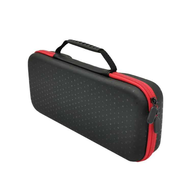 For ASUS ROG Ally Game Console Portable PU Water-resistant Storage Box(Red)