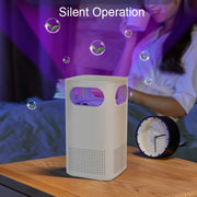 USB Plug-in Home Bedroom Deodorizer Desktop Car Negative Ion Air Purifier(Square)