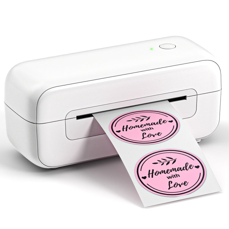 Phomemo PM246S Address Label Printer Thermal Paper Express E-Manifest Printer, Size: US(White)