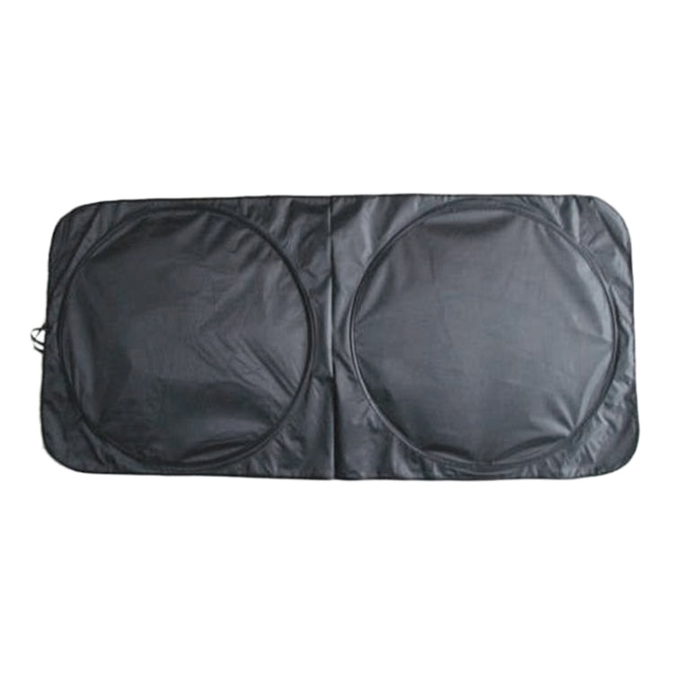 190x90cm Car Double Circle Sun Visor Heat Insulation Sun Protection Sun Block