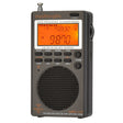 HanRongda HRD-747 Portable Full Band Digital Display High-Frequency Receiving Radio(Silver Gray) - free shipping - PMC TechLife - Order now!