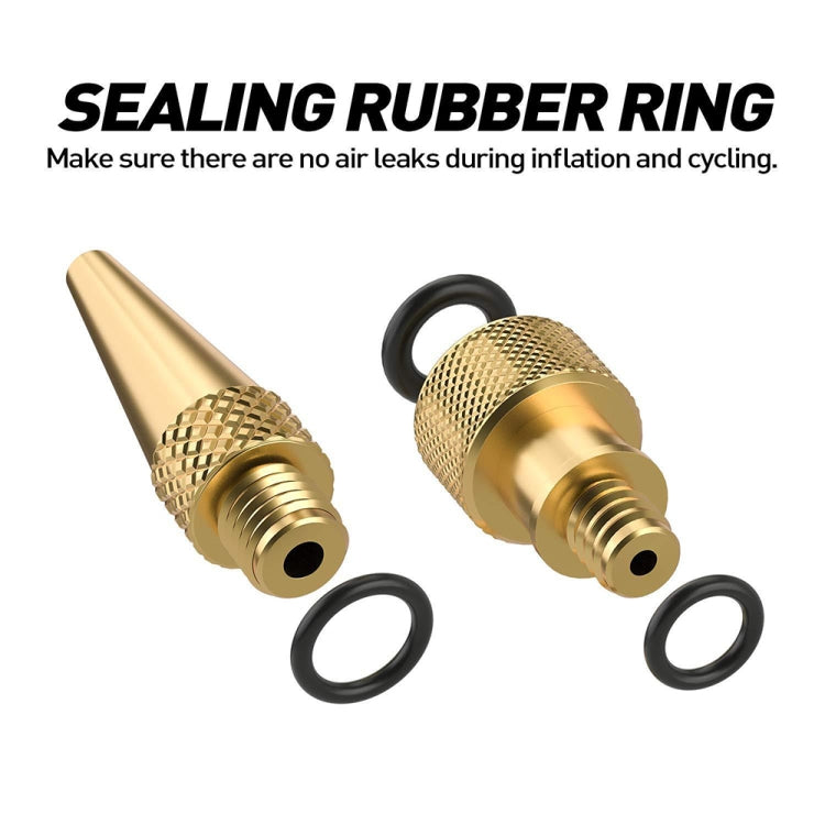 10 in 1 SV/AV/DV Bicycle Valve Adapter Set Bike Ball Pump Accessories