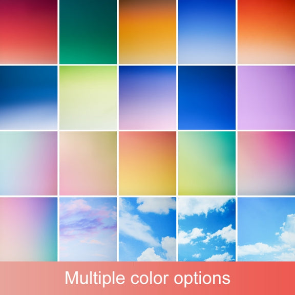 106x144cm Gradient Background Paper Photography Portrait Photo Props(Red Sky)