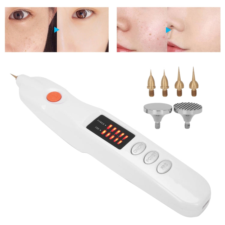 Spot Mole Pen Spot Removal Instrument Home Beauty Instrument, Spec: Charging Model UK Plug(Black)