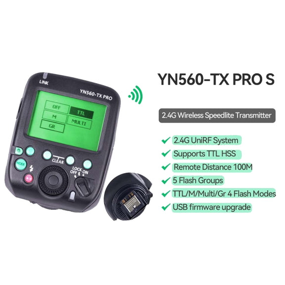 For Sony YONGNUO YN560-TX Pro High-speed Synchronous TTL Trigger Wireless Flash Trigger