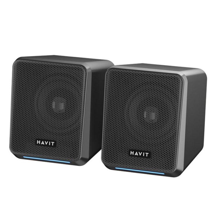Havit A20 Plus Colorful Ambient Light Wired Computer Audio Stereo Surround Sound Speaker, Style: Bluetooth Version