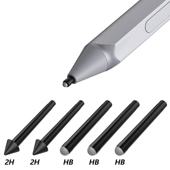 For Microsoft  Surface Pro 4/5/6/7/Book /Pro X 2pcs 2H+3pcs HB  Pen Nib Refill