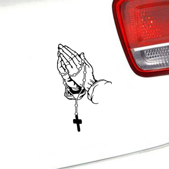 10pcs Car Stickers Car Rear Modification Plate Label(Laser)