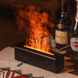 DQ711  Flame Aromatherapy Diffuser Quiet USB Air Humidifier(Black) - Air Purifiers & Accessories by PMC TechLife | Online Shopping South Africa | PMC TechLife | Buy Now Pay Later Mobicred