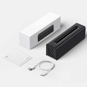 DQ711  Flame Aromatherapy Diffuser Quiet USB Air Humidifier(Black)