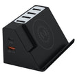 PD 20W +QC 3.0 Wireless Charging+6 Ports Multi-function Charger(EU Plug) - Multifunction Charger by PMC TechLife | Online Shopping South Africa | PMC TechLife | Buy Now Pay Later Mobicred