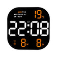 6633 LED Screen Digital Display Timing Desktop Alarm Clock Living Room Hanging Clock(Orange Light) - Wall Clock by PMc TechLife | Online Shopping South Africa | PMc TechLife | Buy Now Pay Later Mobicred