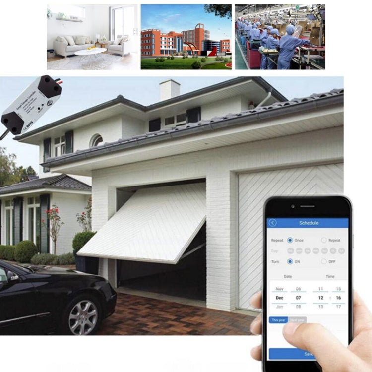Tuya APP Remote Control WIFI Smart Garage Door Controller, Specification: EU Plug