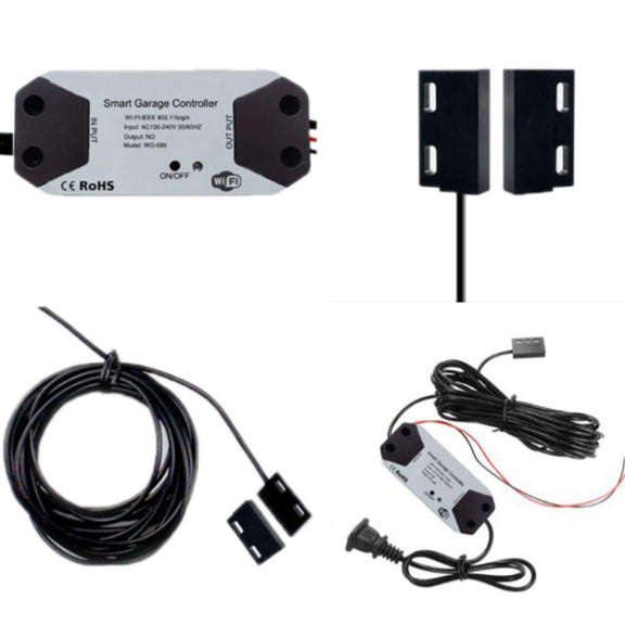 Tuya APP Remote Control WIFI Smart Garage Door Controller, Specification: US Plug