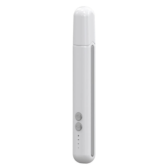Rechargeable Nail Drill Machine Set with Ceramic Drill Bit Spot Lighting(White)