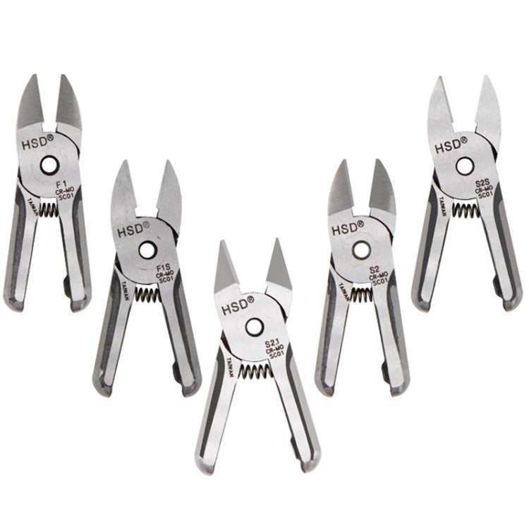 HSD HS-5M+S2S Cut Metal Set 2 In 1 Pneumatic Snip Plier Cutting Metal Plastic Model Scissor Tool