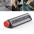 Multifunctional Break Window Mini Safety Hammer Parking Number Plate(Red) - Parking Card by PMC TechLife | Online Shopping South Africa | PMC TechLife | Buy Now Pay Later Mobicred