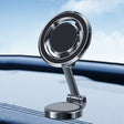 Dashboard Magnetic Navigation Foldable Universal Car Phone Holder(Black) - Car Holders by PMC TechLife | Online Shopping South Africa | PMC TechLife | Buy Now Pay Later Mobicred
