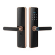 C91 Tuya Smart WiFi Password Fingerprint Electronic Door Lock(Bronze) - Door Lock by PMc TechLife | Online Shopping South Africa | PMc TechLife | Buy Now Pay Later Mobicred