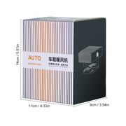 12V Car-mounted High-power Heater Winter Defog Heater(Navy Blue)
