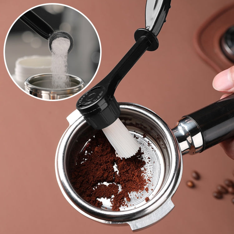 4-in-1 D Type Coffee Machine Cleaning Set Coffee Grinder Brush