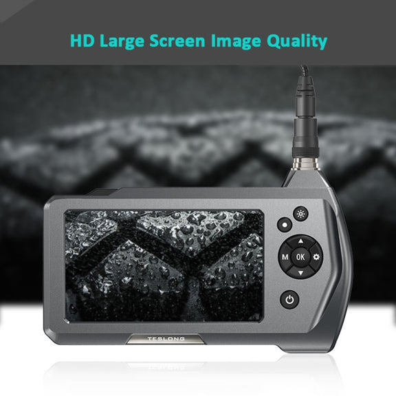 TESLONG NTS450A 4.5-inch Screen Industrial Handheld Endoscope with Light, Speci: 7.6mm Lens -1m
