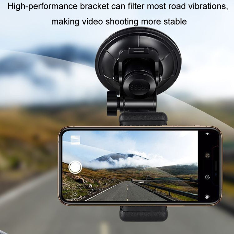 Car Suction Cup Mobile Phone Navigation Live Broadcast Shooting Bracket, Specification: Without Bluetooth