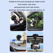 Car Suction Cup Mobile Phone Navigation Live Broadcast Shooting Bracket, Specification: With Bluetooth