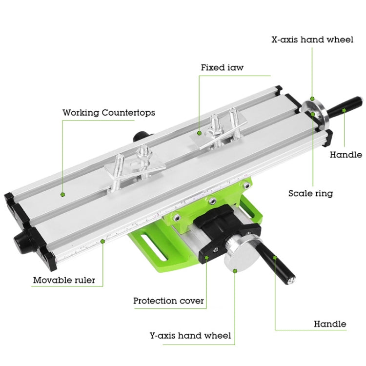HILDA Multi-Function Micro Drilling And Milling Machine Cruciform Drilling Table(Foam Package)