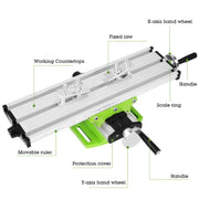 HILDA Multi-Function Micro Drilling And Milling Machine Cruciform Drilling Table(Foam Package)