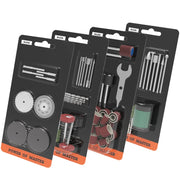 HILDA 17pcs /Set Woodworking Angle Mill Accessories Grinding Accessories Set