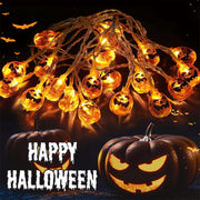 Colorful 3m 20LEDs Halloween LED Cartoon Atmosphere Decorative Light String(Purple Spider)