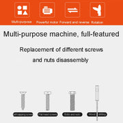 HILDA Multi-Function Li-Ion Screwdriver Mini Screwdriver Set(Black)
