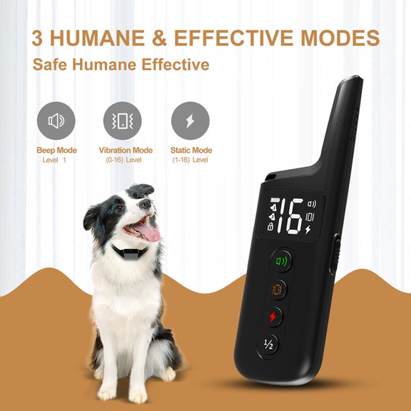 Pet Wrap-around Electric Shock Column Powerful Electronic Training Collar, Style: Only Receiver