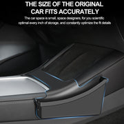 For Tesla Model Y / 3 Center Side Storage Box Side Organizer Saddle Box Interior Modification Accessories