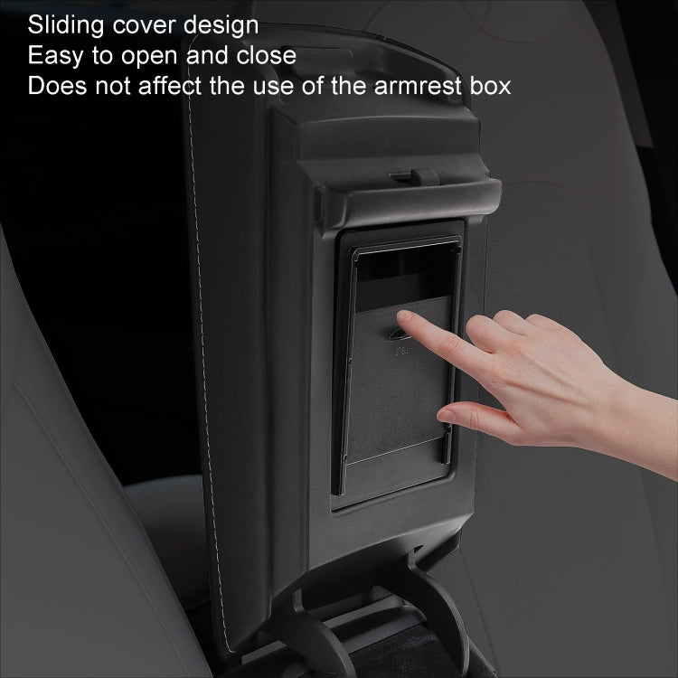 For Tesla Model Y / 3  Armrest Hidden Storage Box Central Control Storage Box