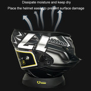 SOMAN Multifunctional Helmet Support Pad Anti-slip Protective Support Base(Black)