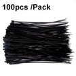 100pcs /Pack 8x500mm National Standard 7.6mm Wide Self-Locking Nylon Cable Ties Plastic Bundle Cable Ties(Black) - free shipping - PMC TechLife - Order now!