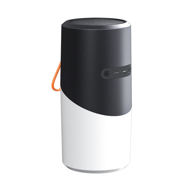 Wireless Bluetooth Speaker With RGB Light Water-resistant Stereo Atmosphere Light(Black)