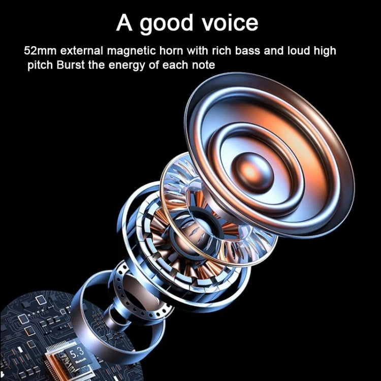 Wireless Bluetooth Speaker With RGB Light Water-resistant Stereo Atmosphere Light(Black)