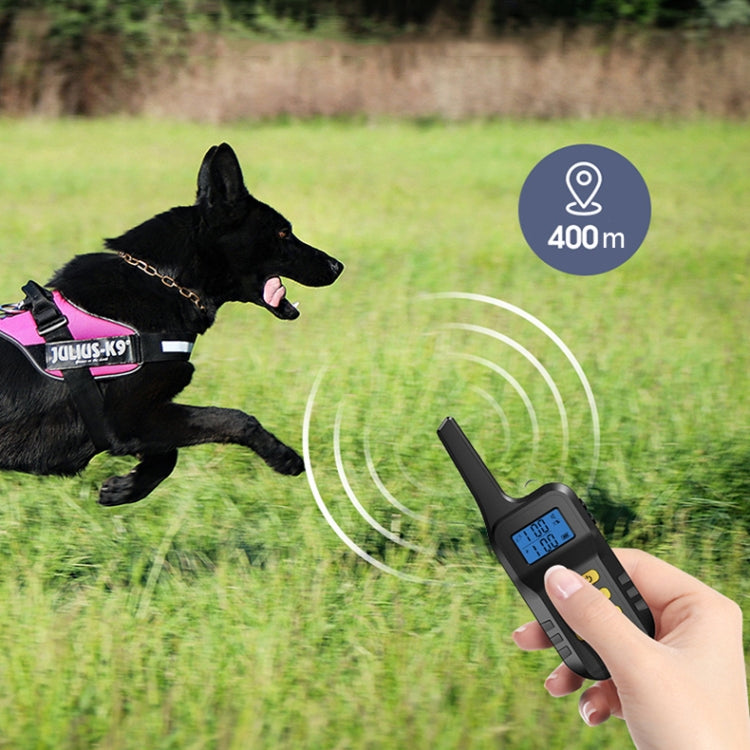 Dog Training Device Automatic Bark Stopper Dog Training Electronic Collar, Style: For-Three-Dog(Yellow)