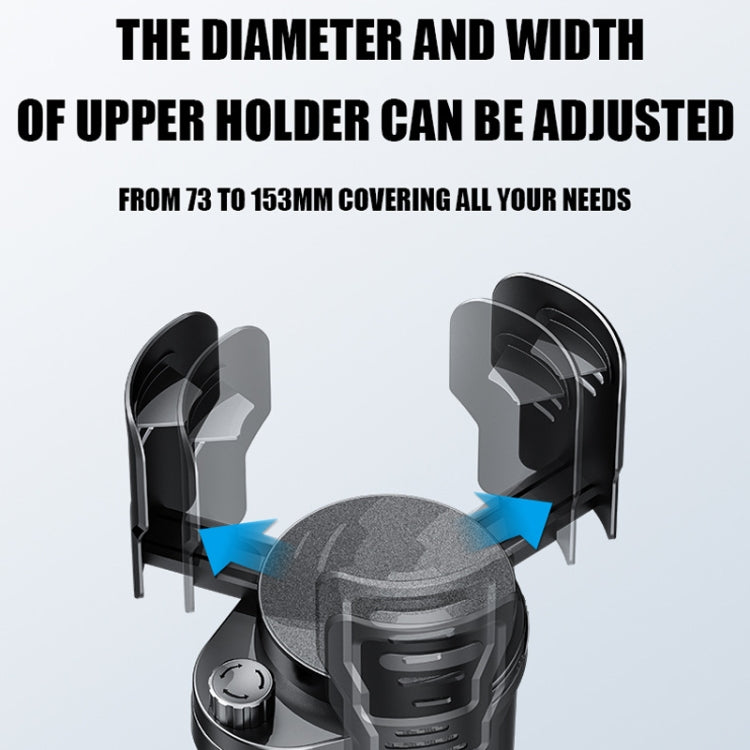 Multifunctional Car Water Cup Holder Drink Holder with Switch Lock, Size: Small
