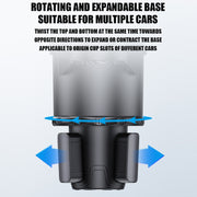 Multifunctional Car Water Cup Holder Drink Holder with Switch Lock, Size: Small