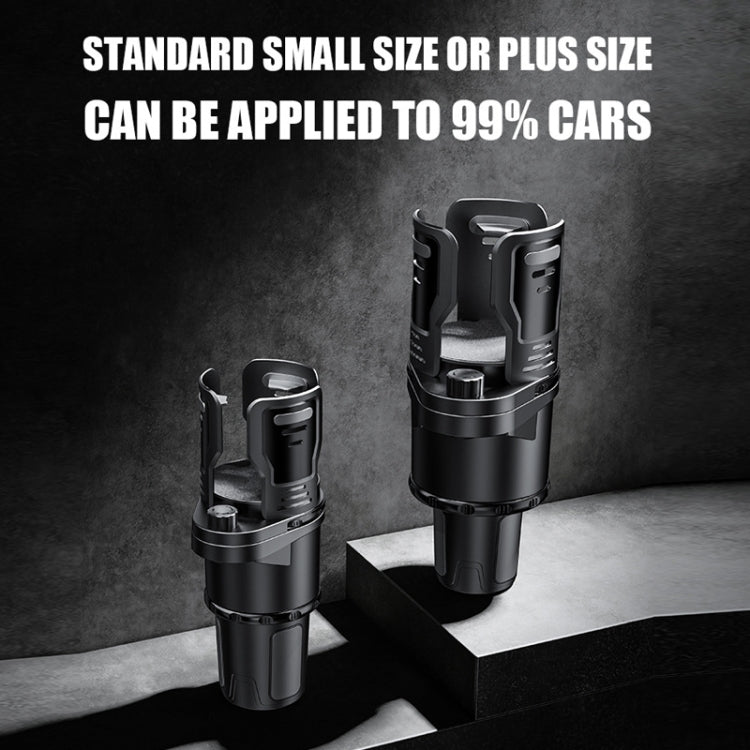 Multifunctional Car Water Cup Holder Drink Holder with Switch Lock, Size: Small