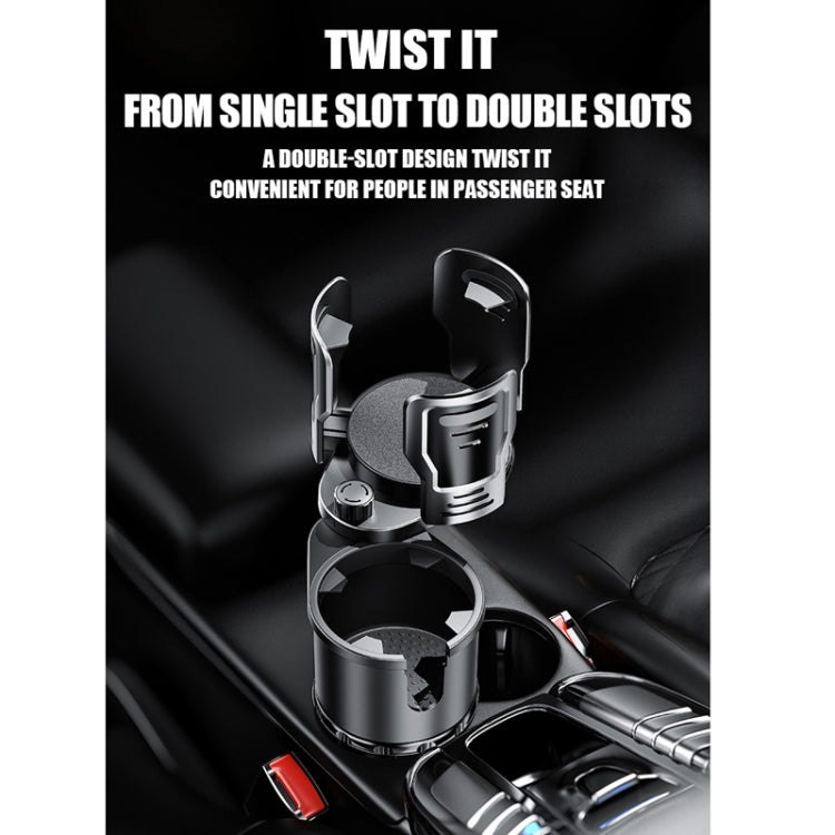 Multifunctional Car Water Cup Holder Drink Holder with Switch Lock, Size: Small